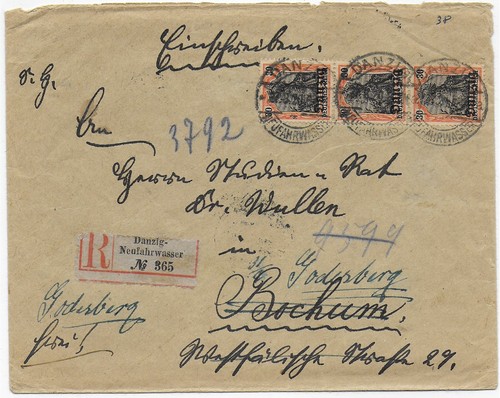 Einschreiben danzig - einschreiben,