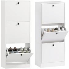 Schuhschrank Schmal mit 3