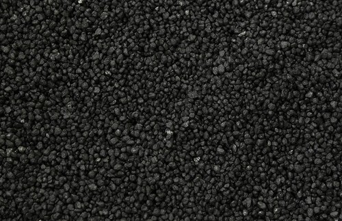 Aquatic black aquarium - black, sand