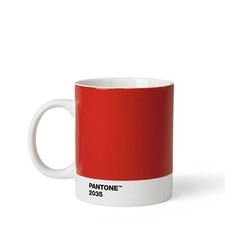 Pantone porzellan becher red - porzellan-becher,