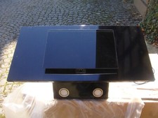 Dunstabzugshaube Wandhaube 80cm Schwarz Schwarzglas /500m³/h