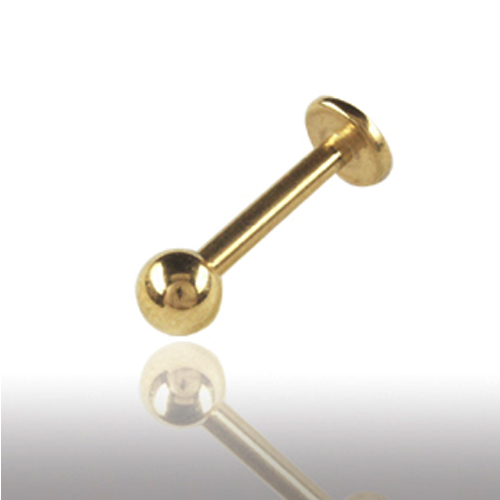 2mm gold labret ohr lippe - 1,2mm,