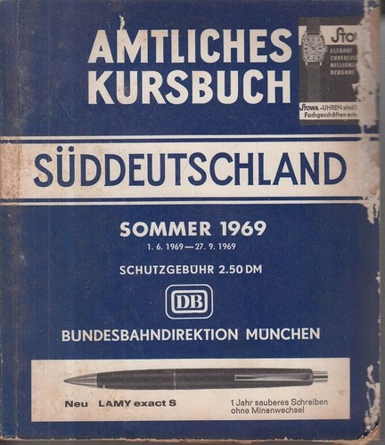 Amtliches kursbuch - amtliches,