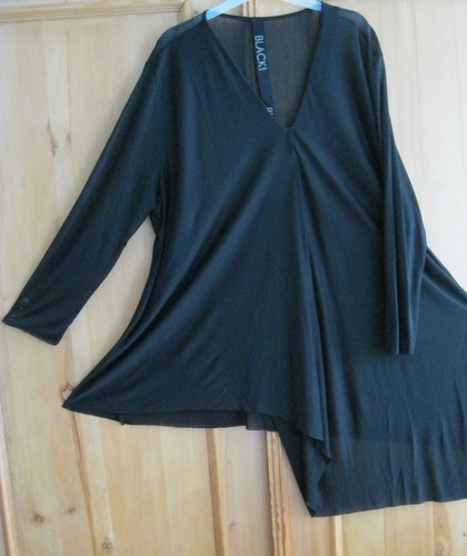 Black tunika schwarz - by, km*