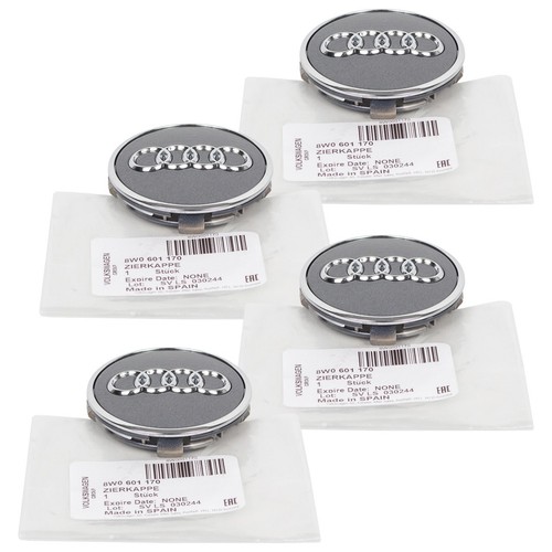 Original audi nabendeckel - 4x,