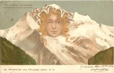 Berge mit Gesichtern -