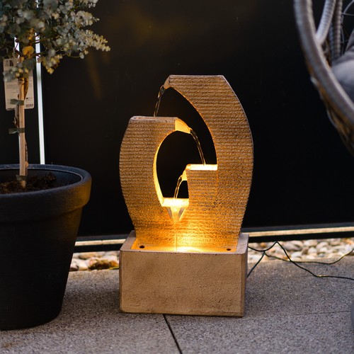 Solarbrunnen für draussen
