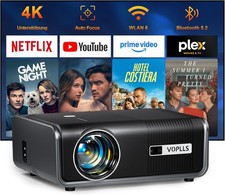 VOPLLS Smart Beamer 4K WiFi6