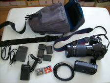 Canon EOS 400 Digital mit Cosina Teleobjektiv 28-300mm Zubehörpaket