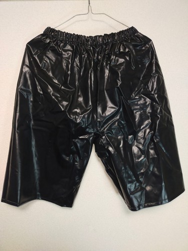 Schwarze glänzende pvc - glänzende,