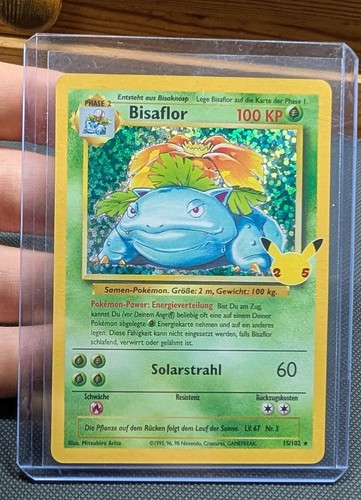 Pokemon karte bisaflor 102 - pokemon, 15/102