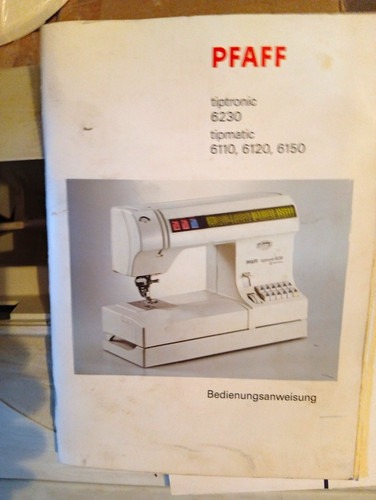 Pfaff bedienungsanweisung für - pfaff,