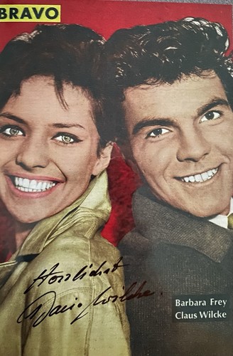 Claus wilcke autogramm 60er - wilcke,