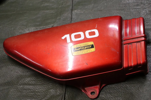 Seitendeckel für batterie rot - für,