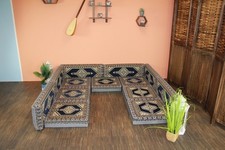 Orientalische Sitzkissen, Sark Kösesi, 13-tlg. Orientalisches Sofa, Sitzecke