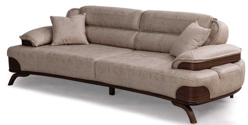 Sitzer sofa leder beige - sitzer,