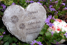 Grabschmuck Trauer Deko Herz