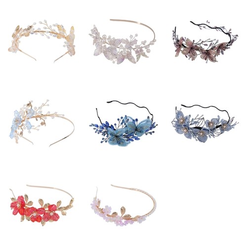 Sparkling butterfly hair - sparkling,