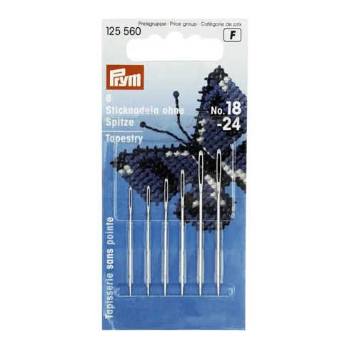 Prym sticknadeln ohne spitze - sticknadeln,