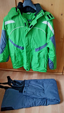 Skianzug Jungen alive TechTex 158/164 grün anthrazit