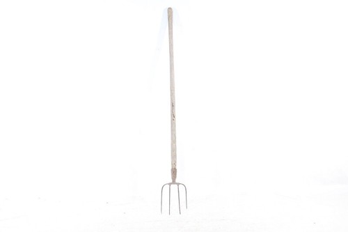 Alte mistgabel mistrechen - mistgabel,