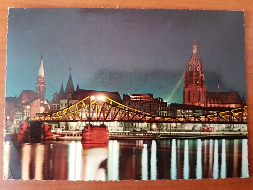 Postkarte a714 gelaufen