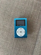 Mini MP3 Player Clip blau –