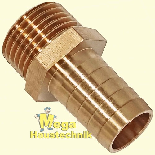 Schlauchstutzen aus messing - aus,