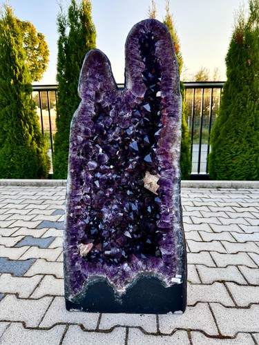 Amethyst druse geode - amethyst,