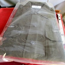 OVP Original BW Bundeswehr Gr 35/36 Feldhemd oliv grün Bundeswehrhemd Feldbluse