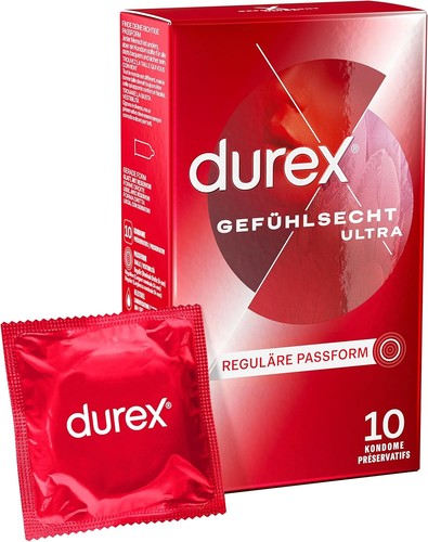 Durex feel real ultra condoms - feel,