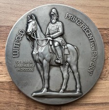 Medaille - Bayern Luitpold Prinzregent - Denkmalsenthüllung Nürnberg