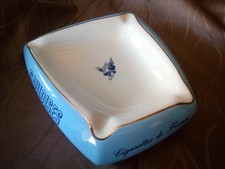 Aschenbecher Gauloises , sehr alt , Moulin des Loups France gemarkt, 1960er 70er