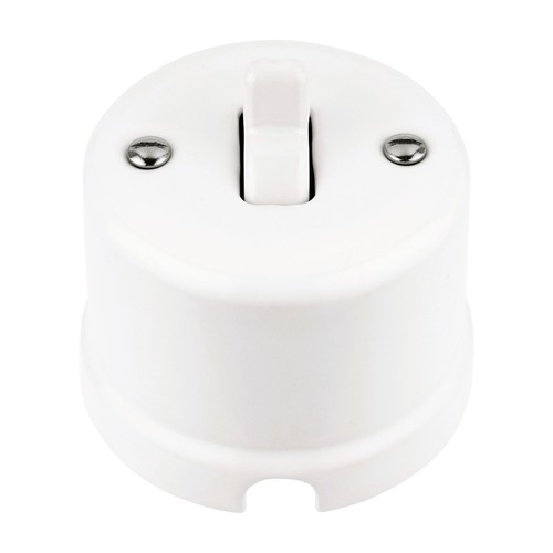 Aufputz porzellan retro toggle - retro,