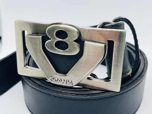 Scania ledergürtel schwarz - scania,