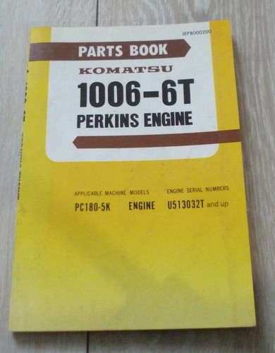 Komatsu perkins motor - perkins, 1006-6t