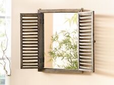 Holz-Spiegel "Fenster" 40 x 53 cm