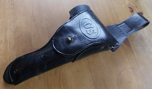 Pistolenholster leder - pistolenholster,