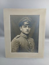 ALT Bild Fotografie Soldat Foto schwarz/weiß antik WK 1 I Militär Sammler retro!