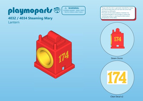 Playmobil steaming mary - playmobil,