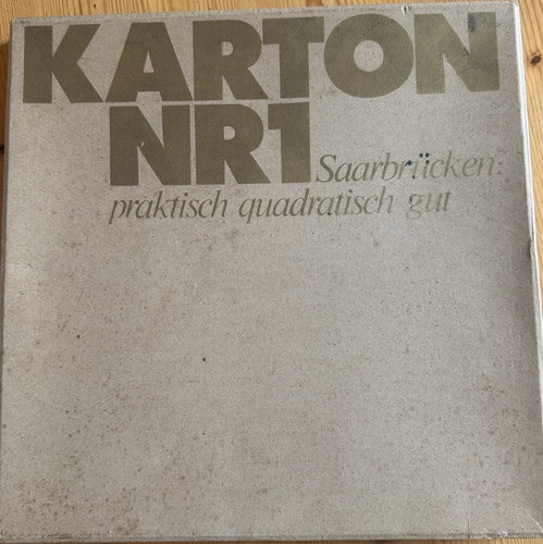 Karton saarbrücken - karton, nr.1