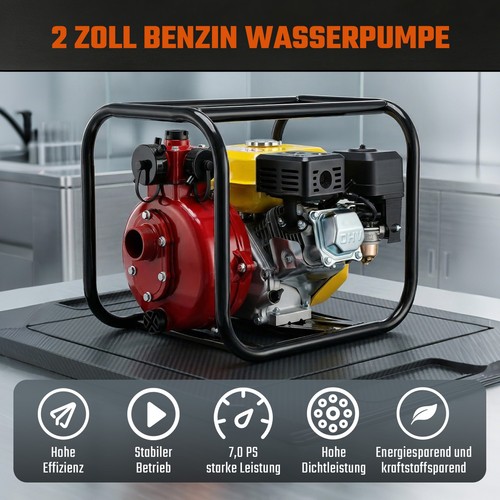 2kw 7ps benzin motorpumpe - 5,2kw,