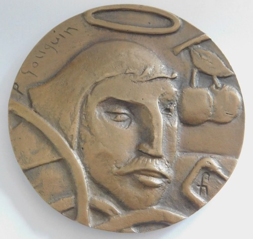 Große bronze medaille nach - große,