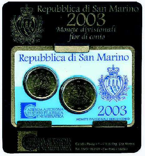 San marino mini set 2003 - san,