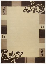 Natur-Teppich aus 100% Wolle