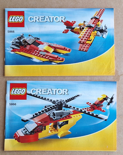 Lego 5866 bauanleitung hefte - lego,