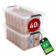 2er Aufbewahrungsbox Weihnachtskugeln Weihnachten Christmas Box Tannebaum Deko