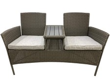 KYNAST Gartenbank Rattanoptik