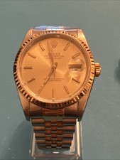 rolex Datejust  36 Stahl Gold