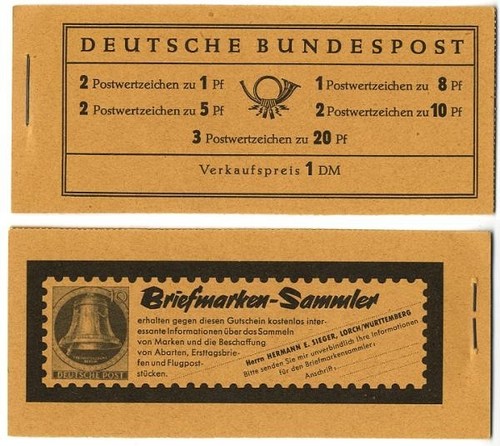 Bund markenheftchen y ii - bund,,